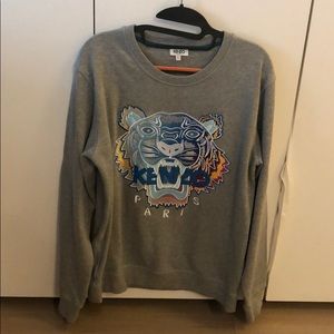 Kenzo Tiger Embroidered Tiger Sweatshirt